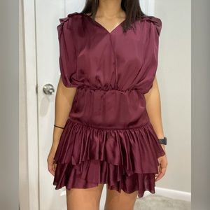 Designers Remix Charlotte Eskildsen Maroon dress